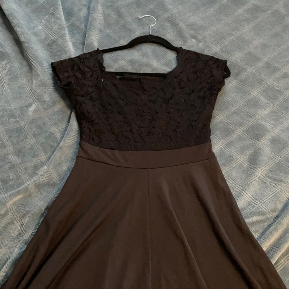 Black dress, small.